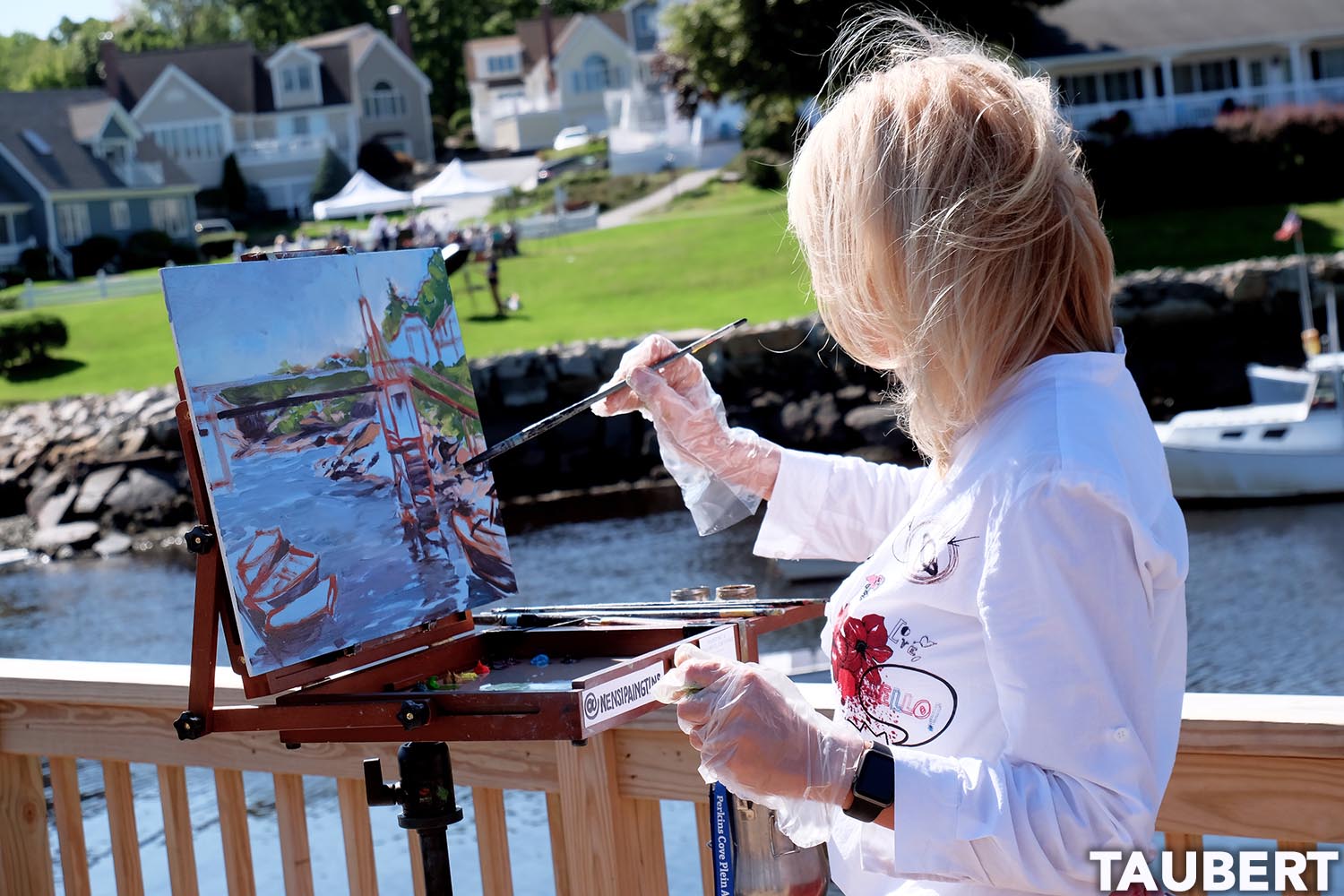 Ogunquit Art Colony - Perkins Cove Plein Air Painting Event - Ogunquit, Maine