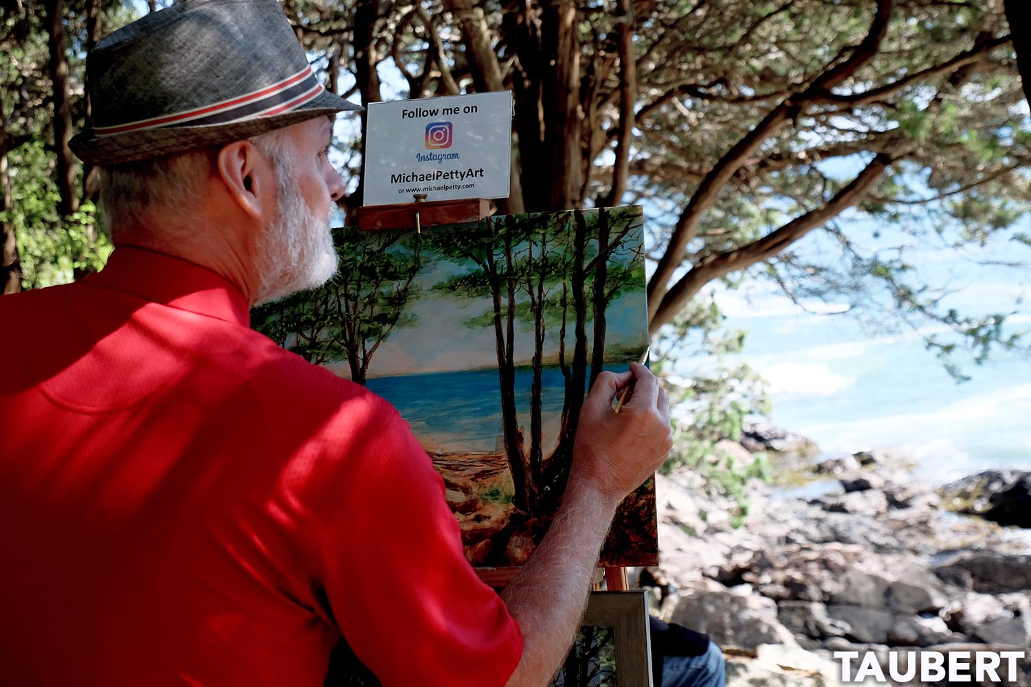 Ogunquit Art Colony - Perkins Cove Plein Air Painting Event - Ogunquit, Maine