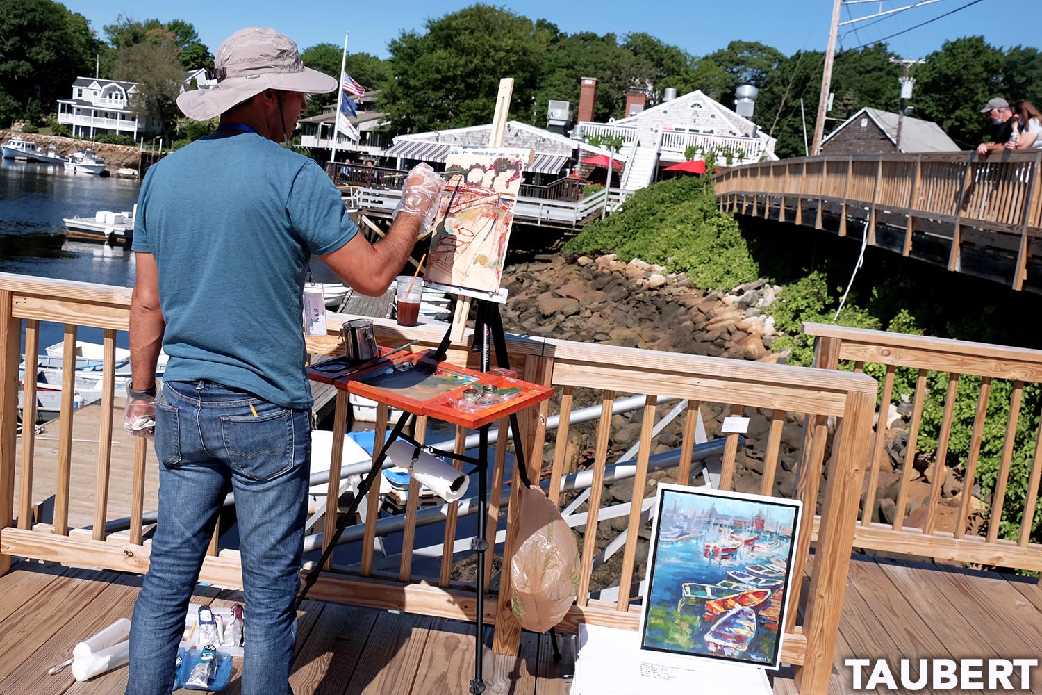 Ogunquit's Perkins Cove Plein Air Painting Event